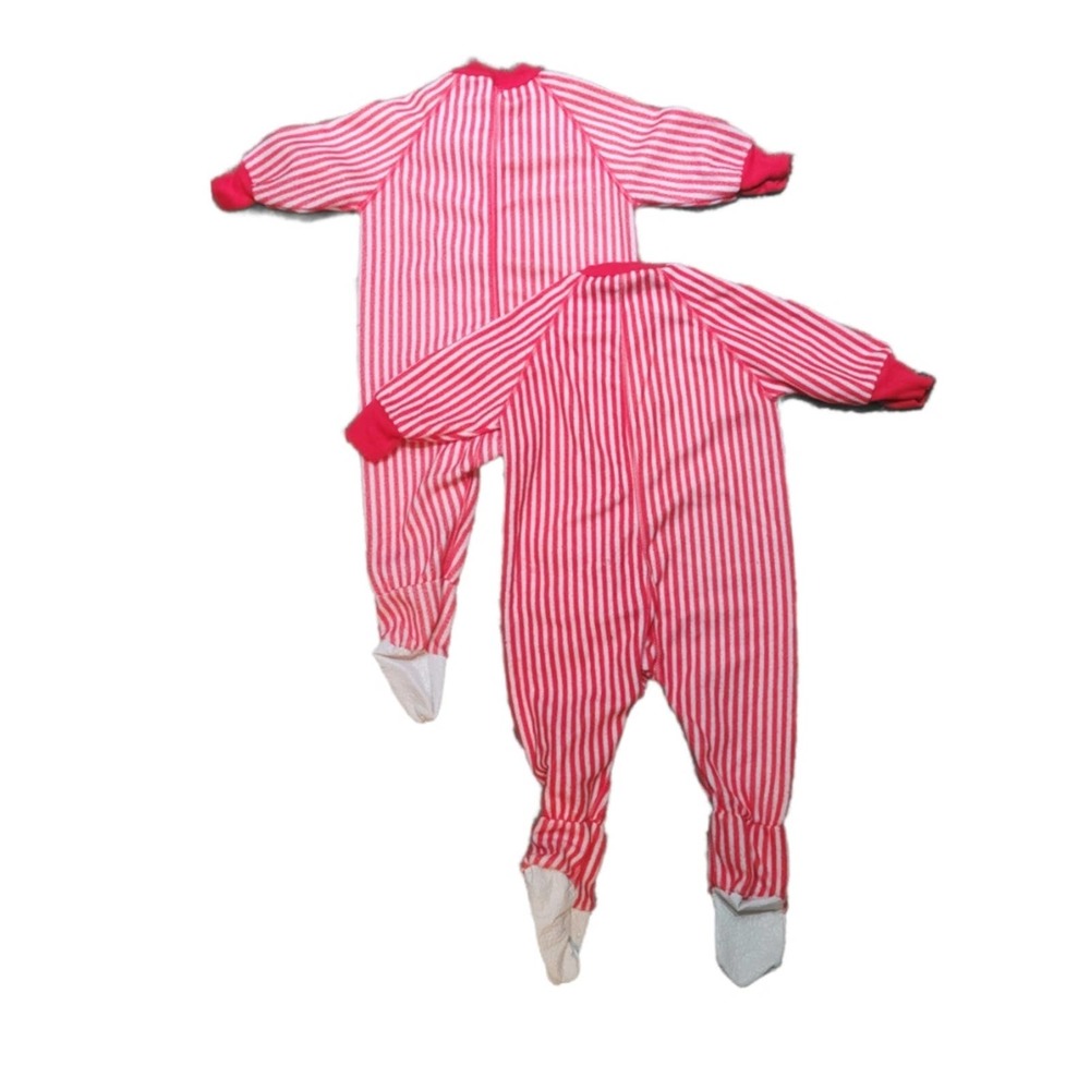 Vintage Christmas Pajamas Size 12mo - Picture 4 of 6